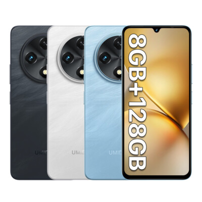 UMIDIGI G100A 4GB+4GB Octa Core 6,9 Zoll 120Hz Smartphone Android 128GB Handy