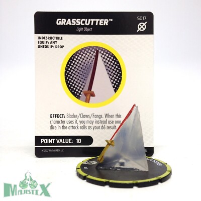 Heroclix X-Men: X of Swords OP set Grasscutter (sword) #S017 object w/card!