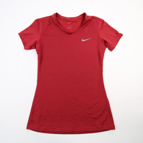 Nike Women's Dry Legend Crew Training T-Shirt AQ3210-658 - Red- Medium - Picture 1 of 1