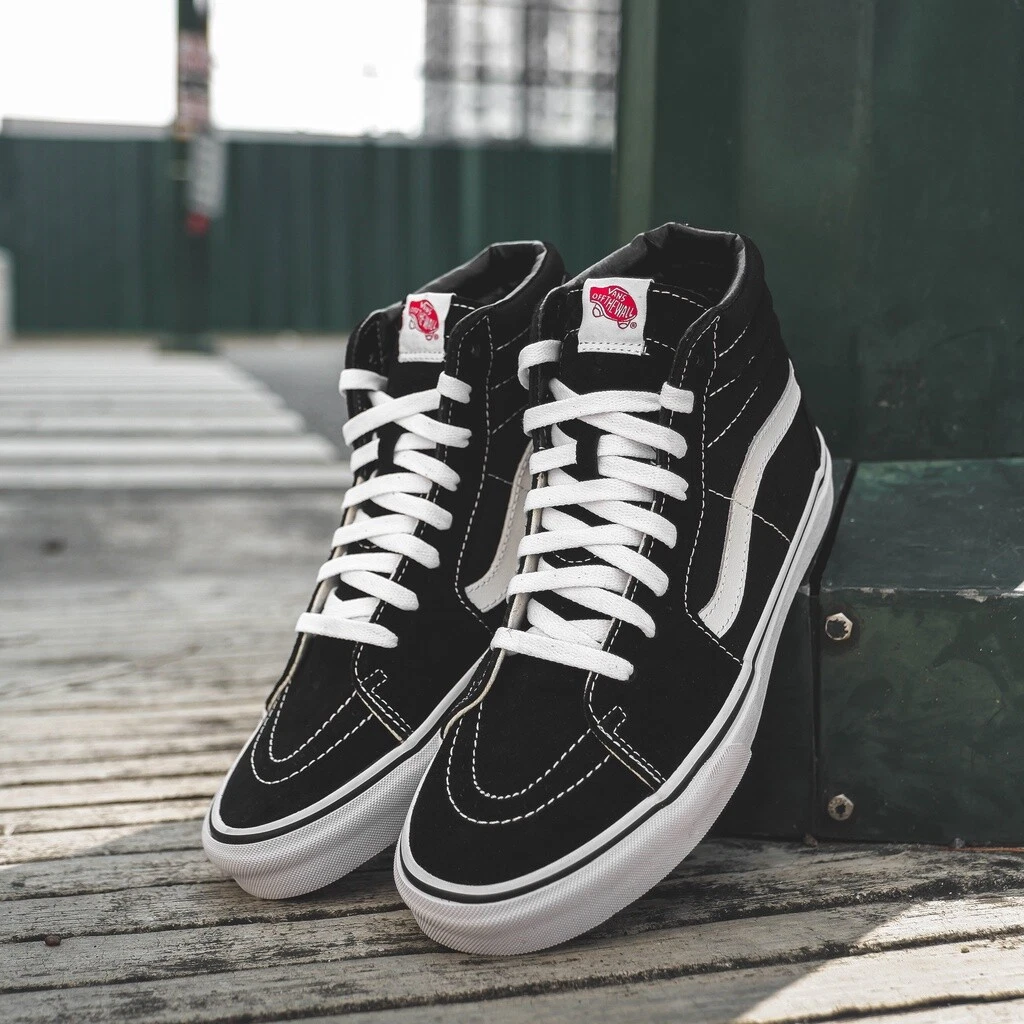 vans sk8 hi black