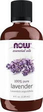 NOW FOODS Essential Oil Lavender 4 Ounce - Lavandula angustifolia Exp. 03/2029