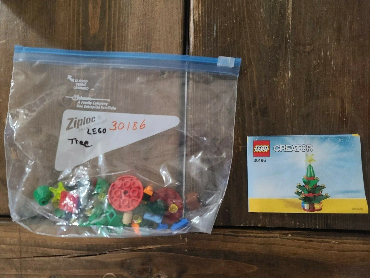 LEGO Creator 30186 Christmas Tree 100 Complete with manual