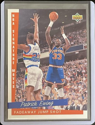 Patrick Ewing - 1993-94 Upper Deck Basketball - Signature Moves #244