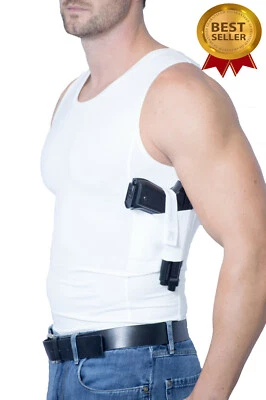 AC UNDERCOVER CCW Tank Top Shirt Concealed Carry Clothing Holster Ref 513