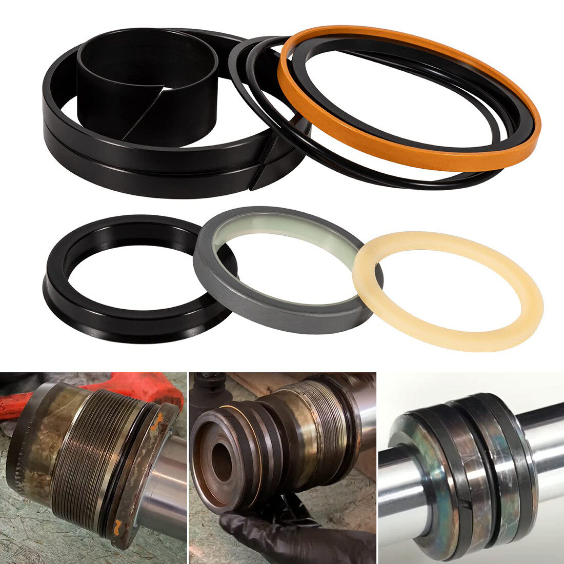 HYDRAULIC CYLINDER SEAL KIT Fits Case G34643