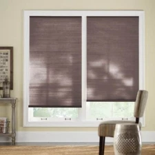 Custom Cut HDC Chocolate Cordless Light Filtering Cellular Shades