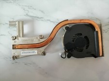 One Laptop Notebook CPU Cooler  Fan Assembly - Dell E6410 - Used Working Well