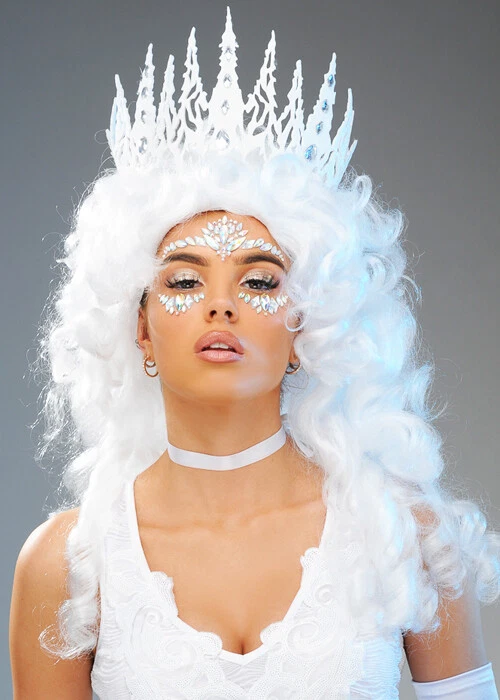 White ice queen clearance wig