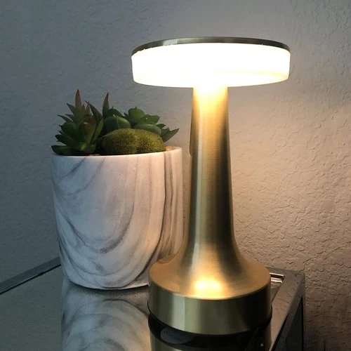 Dimmable LED Table Lamp Touch Desk Lamps Bedside Bars Light Rechargeable 1800mAh - Bild 11 von 17