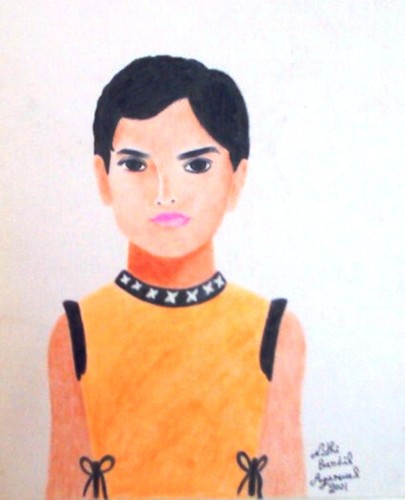 Original Painting Made & Signed By World Fame Artist Nidhi Bandil Agarwal Jaipur