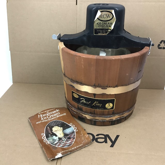 rcw electric ice cream freezer