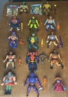 Vintage He-Man Masters Of The Universe MOTU Figures Complete! 14 Total Figures!