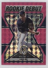 2022 Panini Mosaic Rookie Debut Fluorescent Pink Prizm /10 Luis Gil #RD-10 10a4