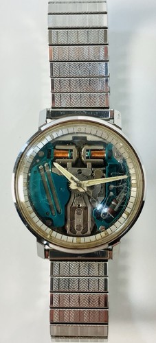 Vintage BULOVA ACCUTRON SPACEVIEW M4 Men’s Wristwatch - Picture 6 of 12