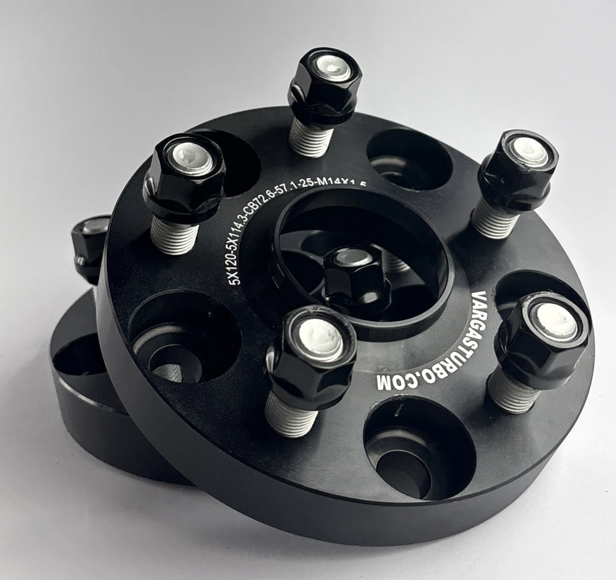25mm Wheel Adapters 5x120 to 5x114.3 CB 72.6-57.1 M14x1.5 photo 4
