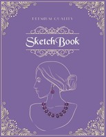 "Sketchbook 8,5\"X11\" 110 Seiten Mattdeckel Zeichenbuch Skizzenbuch"