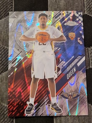 2025-26 Topps Chrome #GT-25 Derik Queen Go Time RayWave Refractor