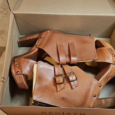 Brand New BED STU  Sophia   '' Mutable'' Leather Platform Sandals New in Box
