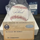 JOE GIRARDI SIGNED BASEBALL W/COA - YANKEES