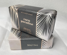 2-Bath  Body Works Coco Paradise Shea Butter Cleansing Bar Soap