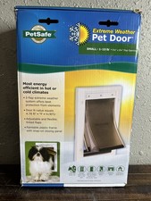 PetSafe Extreme Weather Pet Door Small 1-15 lb 3 Flap Insulated Dog Door