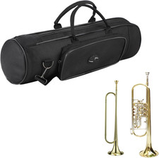 Trumpet Carrying Bag Padded Durable Waterproof Trumpet Gig Bag Portable Shoulder