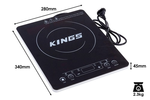 Kings 12V Travel Sandwich Press |Toasties |Grill+ Portable Induction Cooker - Picture 3 of 10