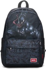 Large Backpack 16" Nylon - Marvel Venom Laptop Case School Bag NEW Comic