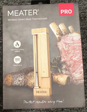 MEATER Pro Smart Wireless Meat Thermometer 1000 F Long Range BBQ - New, E