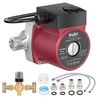 #ad Hot Water Recirculating Pump Kit for Tank Water Heaters – 3 Speed Pump Therm... $211.14