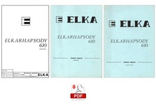 ELKA RHAPSODY 610 Service Manual Schematic Schemi 1st 2nd 3rd ElkaRhapsody PDF