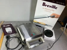 Breville BP1640XL 1200W Personal Pie Maker Stainless Steel IOB With Pie Press