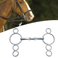 Morso continentale a bocca di cavallo Attrezzatura per cavalli  anelli Forniture