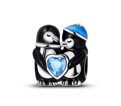 Kaiser Pinguin Liebhaber Tier Charm Silber Armband Charm
