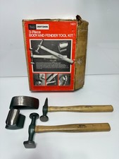 Sears Craftsman Usa 45271 4pc Body Fender Repair Set Body Hammer Dolly Pair