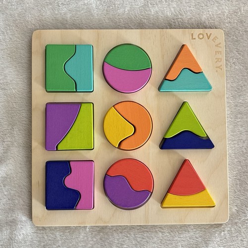 LOVEVERY "The Free Spirit" Land & Sky Puzzle Two-Part Puzzle Board (34,35,36m)