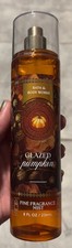 Bath  Body Works Glazed Pumpkin Spray Body Mist FFM NEW