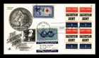 DR JIM STAMPS US COVER SALVATION ARMY CENTENNIAL FDC BLOCK OF 4 COMBO ARTCRAFT