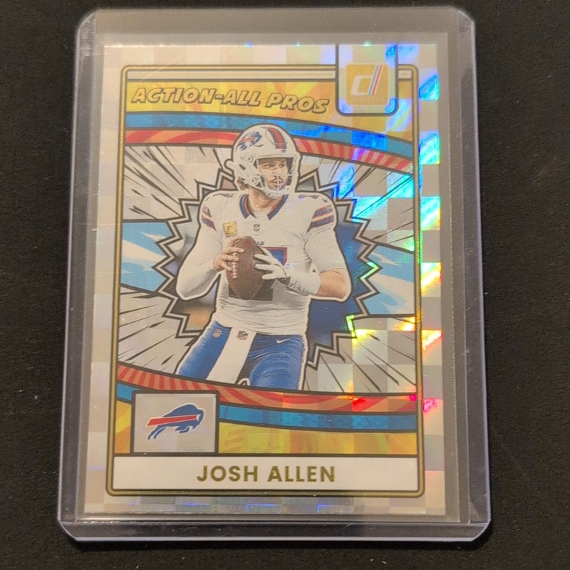 2025 Panini Donruss Football Action-All Pros Josh Allen Bills #AAP-JAL