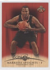 2008 Topps Hardwood Redwood Wood 6/15 Marreese Speights (Ball in Both Hands) 1i0