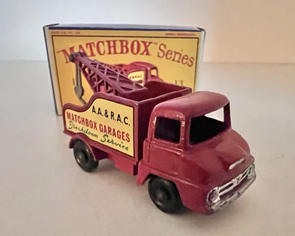 GRULETA MATCHBOX LESNEY THAMES - No. 13 B -VG CON MODELO DE CAJA - JUGUETE IMPRESCINDIBLE Foto 4 de 4