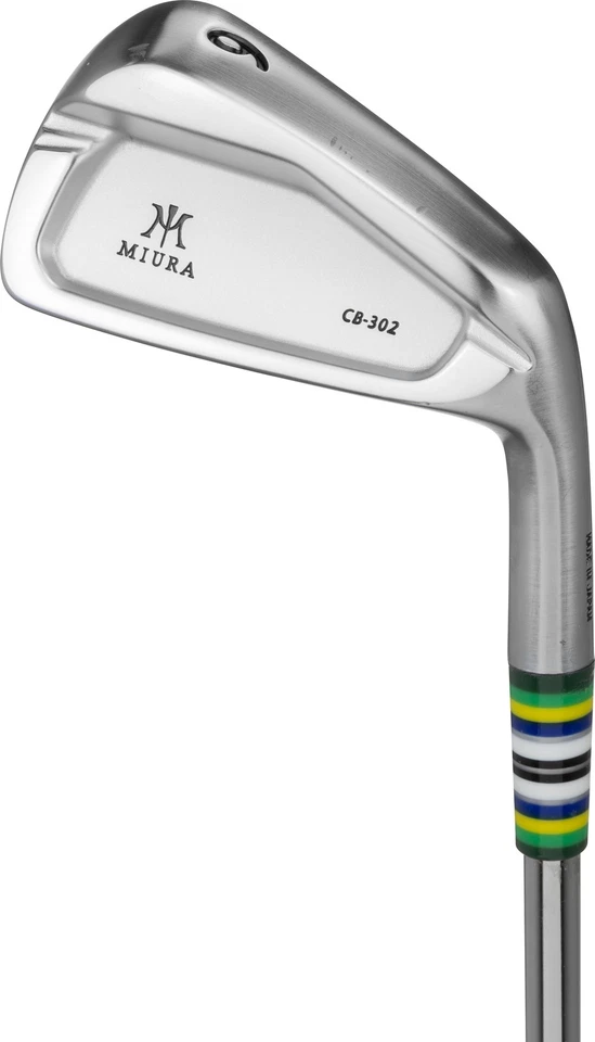 Juego de hierro regular Miura Golf CB-302 5-PW Mitsubishi Chemical MMT 65 muy bueno