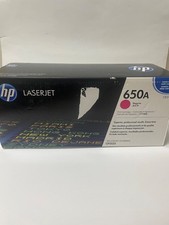 Genuine Sealed HP 650A Magenta Toner Cartridge HP LaserJet CP5525