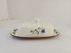 Stangl Blue Tulip Butter Dish