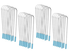 20Pcs Hot Curler Clips Replacement Kit, Stainless Steel, Hot Roller Clips, Secur