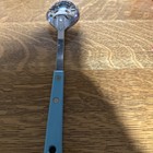 Vintage Stainless Steel Slotted Spoon Serving Cooking USA 13" Turquoise Color — photo 3