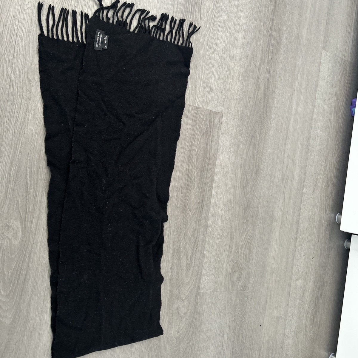 agnes b. Wool Fringe Scarf(K-148625)