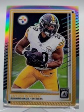 2025 DONRUSS OPTIC JAYLEN WARREN HOLO PRIZM FOOTBALL CARD STEELERS NFL 140