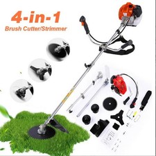 52cc 2-Cycle Gas Grass String Trimmer Straight Shaft Gas Weed Eater Lawn Mower