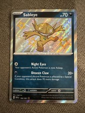 Sableye 184/091 Destino Paldeo Shiny Rara Carta Pokémon TCG